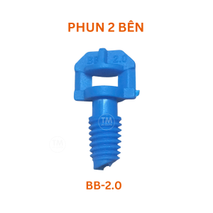 BỊCH 100 CÁI béc bọ tưới phun mưa dùng cho ống xẹp ống pe 5x7mm-phun 1 bên hoặc 2 bên họng phun 1.4 đến 3.8ly