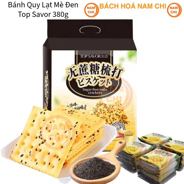 [BÁNH LẠT KHÔNG ĐƯỜNG] Bánh Quy Không Đường TOPSAVOR Free Sugar Soda ...