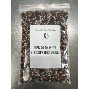 Phân Bón Đầu Trâu NPK 20-20-15+TE Chiết Lẻ 500g/1kg - Dinh Dưỡng Cao Cấp Kích Rễ Mạnh Bung Chồi Nuôi Trái Lớn Đẹp.