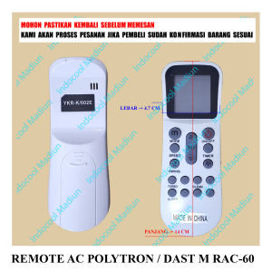 RAC60 REMOT / REMOTE AC POLYTRON / DAST M RAC-60
