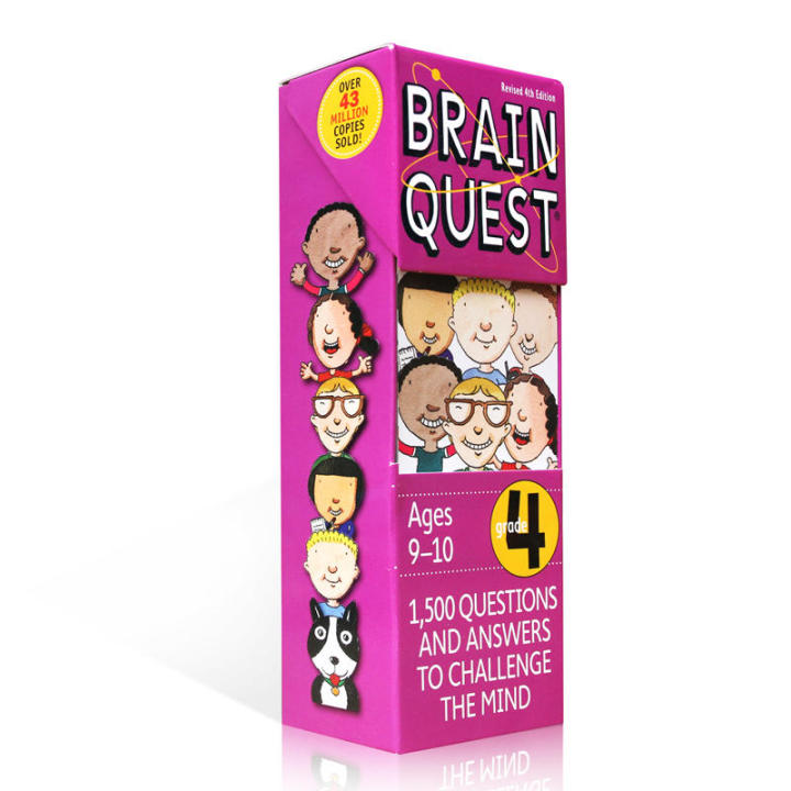 Brain task brain quest grade 4 English original revised 4th Edition