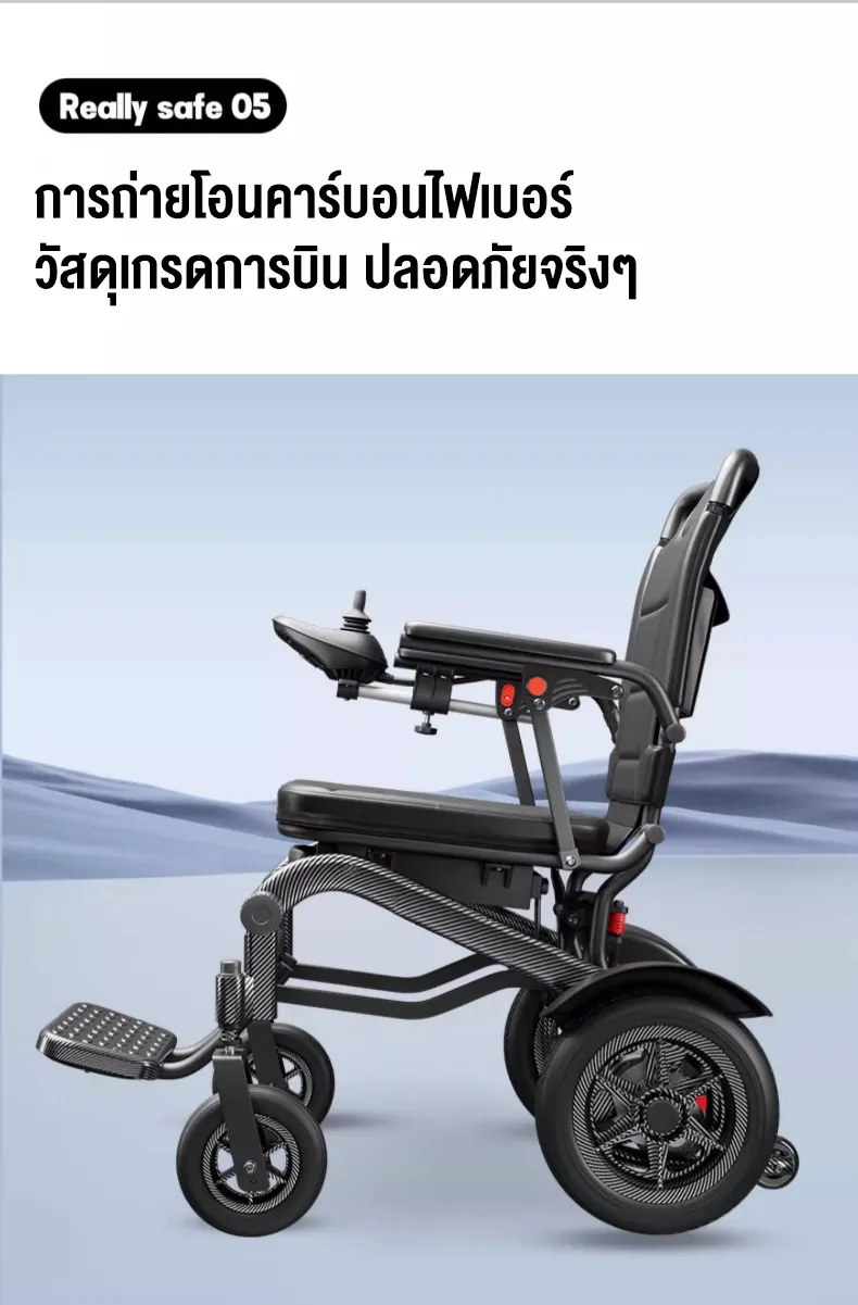 HIMIWAY รถเข็นไฟฟ้าอัจฉริยะอัตโนมัติเต็มรูปแบบผู้สูงอายุพิเศษคนหนุ่มสาวน้ำหนักเบาสกู๊ตเตอร์พับได้พกพาขนาดเล็กรีโมทคอนโทรลอัจฉริยะ