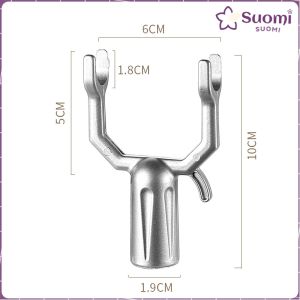 Suomi Aluminium Alloy Hanging Clothes Rack Joint Clothes Fork Home Accessories