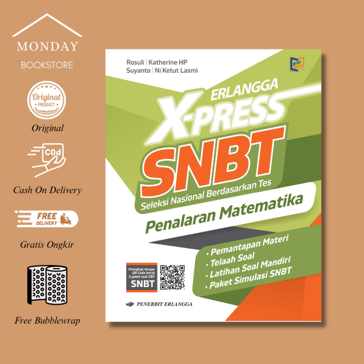 ERLANGGA X-PRESS SNBT: PENALARAN MATEMATIKA | Lazada Indonesia