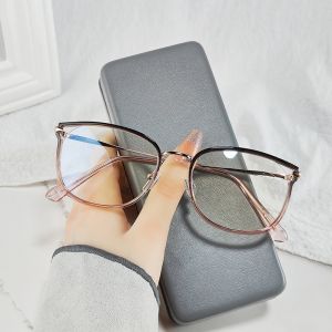 Viendo Kacamata Photocromic Minus Anti Radiasi Wanita Frame Pria Bluecromic Fotocromic Computer Min Korea Fashion Kaca Mata Lensa Yang Dapat Dipertukarkan -1.00/1.50/-2.00/-2.00/-3.00/-3.50/-4.00