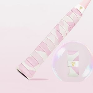 MUQZI Hoa gấu trúc Tay cầm cầu lông Thấm mồ hôi Chống trượt Băng dính vợt Đai quấn Dính Băng thấm mồ hôi cầu lông Thể thao ngoài trời