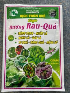 COMBO 5 GÓI DƯỠNG RAU QUẢ 100ML. DỊCH TRÙN QUẾ DƯỠNG RAU QUẢ