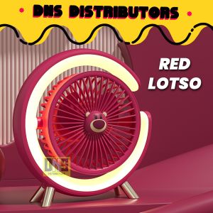 Rechargeable Desktop USB Fan With Lamp Adjustable Mini Table Fan Kipas Kecil Cooling For Desk Home Office Table