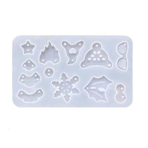 Halloween Mold Pumpkin Specter Silicone Earring Crafting Supplies Small Accessories Moulds Silicone Texture