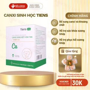 [Chính Hãng] - Canxi thiên sư canxi tiens hữu cơ giúp xương và răng chắc khỏe hỗ trợ phát triển chiều cao hộp 10 túi