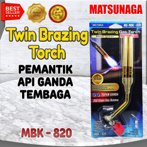 BLOW GAS TORCH GANDA MATSUNAGA MBK-820 ( MANUAL ) - FULL TEMBAGA