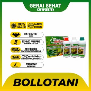Paket Pupuk Organik Bolotani Bolo Tani Bollo Tani Nusantara 500 ML | BIOP | ZPT | NPK