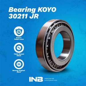 Laker Bearing 30211 JR KOYO Bahan Besi Laker Roda Belakang Luar PS100 PS120 PS135 PS125 Canter INB Original KOYO