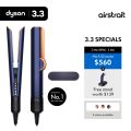 [3.3 Specials] Dyson Airstrait straightener with Complimentary Stand worth $139 | Wet to dry straightening, with air. 