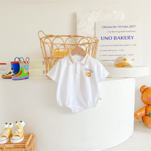 Jumper Baju Bayi Korea Style Kerah Polo