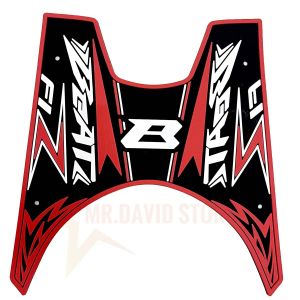 Honda Beat V1 & V2 Footboard Rubber Matting for Beat FI & Beat Street with Bolt
