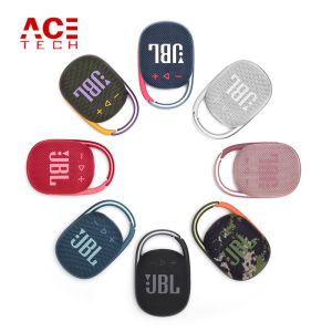 JBL Clip 4 Waterproof Portable Bluetooth Speaker with up to 10 Hours of Battery