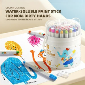 48 Colour Crayon For Kids Washable Non Toxic Colouring Painting Oil Pastel Drawing Art Krayon Non Toxic蜡笔