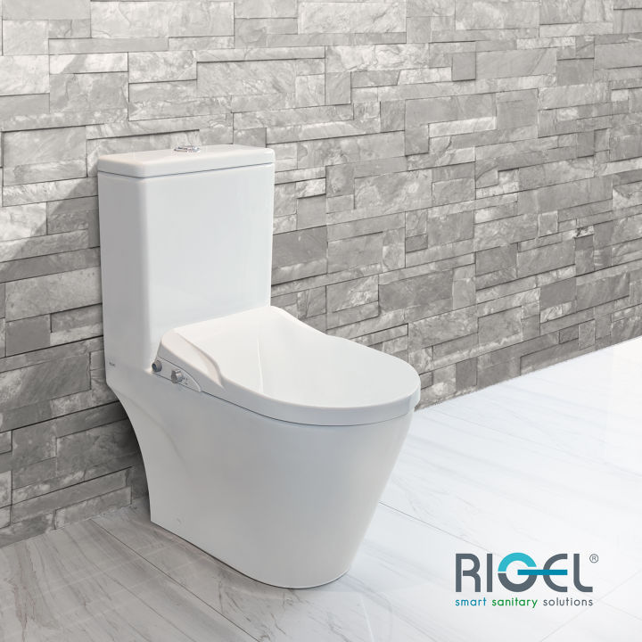 RIGEL Gallant Onepiece Toilet Bowl with optional upgrade to Manual