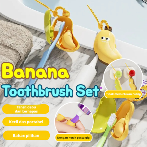 Jepit Penutup Sikat Gigi Lucu Cover/Toothbrush Holder Sikat Gigi Pelindung Sikat Gigi/Cover Sikat Gigi Travel/Travel Portable Toothbrush Head