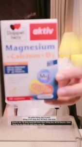 TPBVSK Magnesium Calcium D3 - Bổ Sung Canxi Magie Vitamin D3 Hỗ Trợ Xương Chắc Khỏe (Hộp 30 viên)
