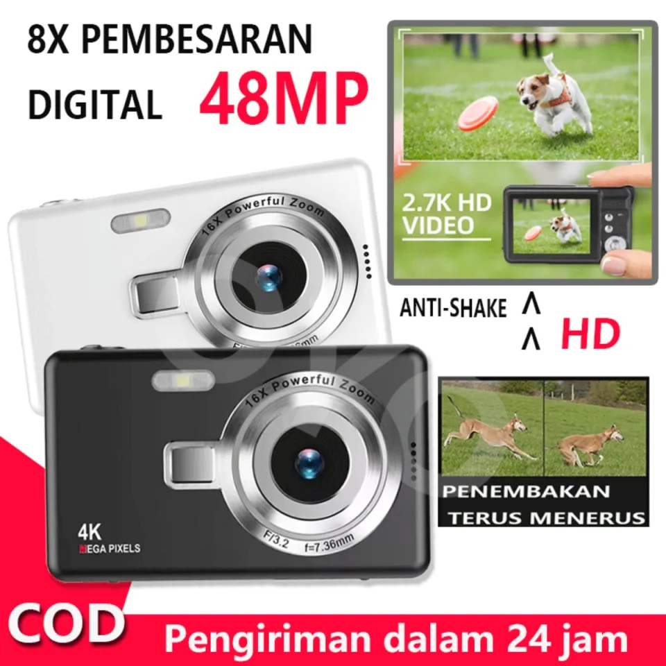 Kamera digital pocket CAM 8MP 8X 1080P digicam kamera murah