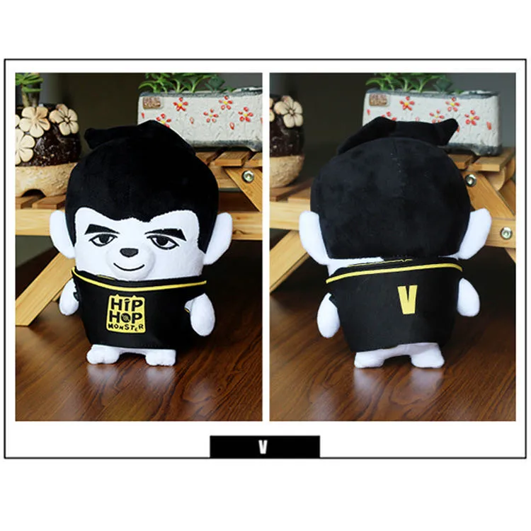 BTS Hip Hop Monster Plush Doll Kpop mainan lembut