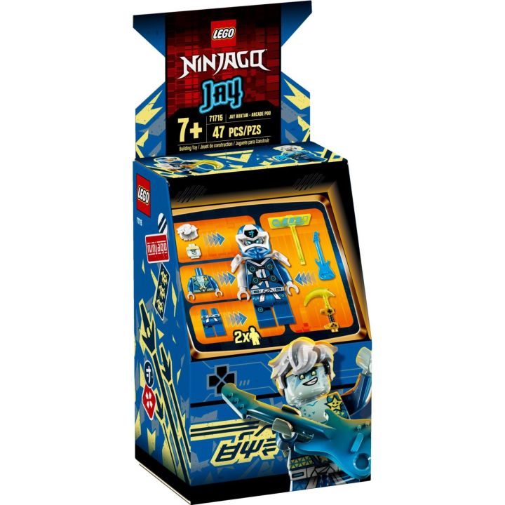 LEGO Ninjago Jay Avatar Arcade Pod 71715 Lazada Singapore