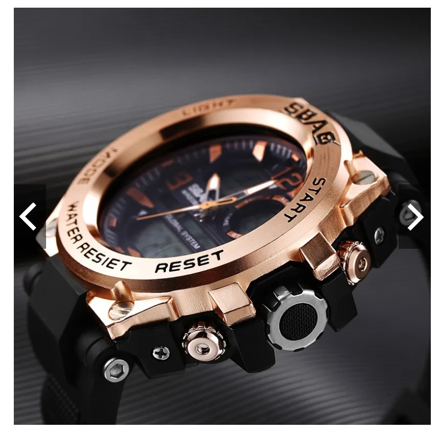 Sbao watch sale gold