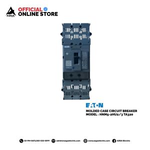 เบรกเกอร์วงจรแบบหล่อขึ้นรูป EATON 800V AC รุ่น: HNM5-2HU2/3 TA320 โดย AZGA Electric