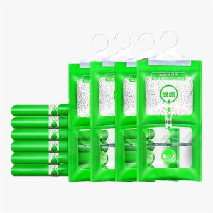 30PCS Desicant Hanging Moisture Absorber Bag Dehumidifier Bag anti-mold indoor closet Rain Drying Hangable Room