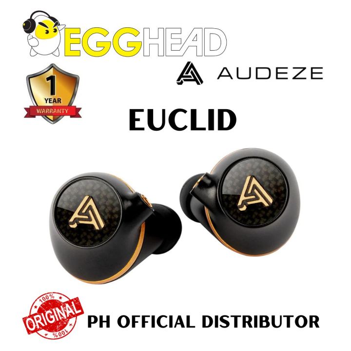 Audeze Euclid In Ear (Closed) Planar Magnetic Headphones 12 Ohm