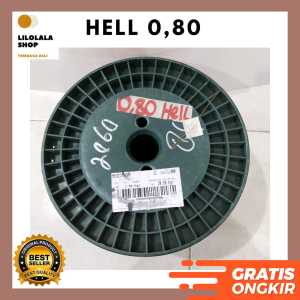 KAWAT TEMBAGA EMAIL 080 HELLENIC 080 0.80 mm GULUNG DINAMO TRAFO TAMIYA GENERATOR SPULL (per ONS)
