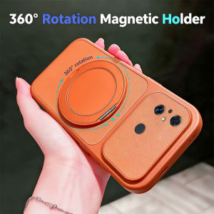 360° Rotating Stand Magnetic Phone Case Compatible With Phone Case For Redmi 12C 11A POCO C55 5G Phone