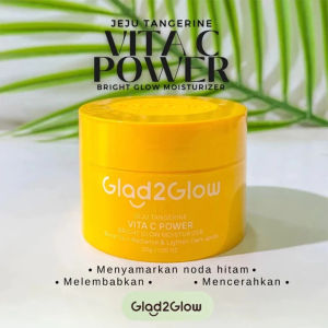 GLAD2GLOW MOISTURIZER 30gr ALL SERIES | Brightening | Blueberry | Symwhite | Centella Acne I kiwi