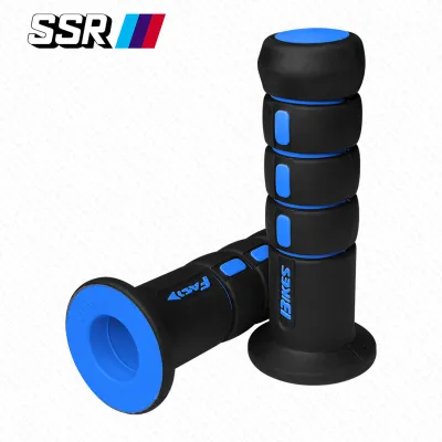 Fast Bikes Handle Grip Ultra Soft Layered Rubber Anti-Slip Design Universal Made in Thailand