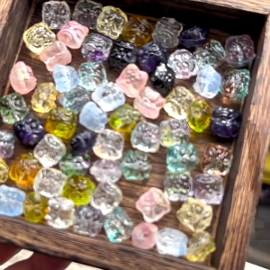 Glass Beads for DIY Craft Enthusiasts Traditional Cultural Making Components