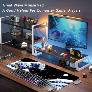 SHUNAICHI  1PC Large Mouse Pads For Desk Gaming Mouse Pad Mouse Pad with Stitched Edges and Non-Slip Rubber Base Extended Mouse Pad