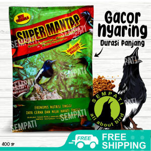 SEMPATI Superfit Super Mantap Voer Pur Pakan Burung Murai Wambey Jalak Cucak Cendet SUPERMNTP