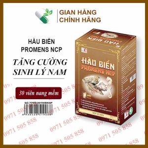 Tinh chất Hàu Biển Promen NCP tăng cường sinh lý nam giới bổ thận tráng dương - Hộp 30v - HSD 12.2023