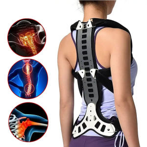 Adjustable Back Brace Posture Corrector Women Men Back Straightener Trainer for Scoliosis & Hunchback Correction Spine Support