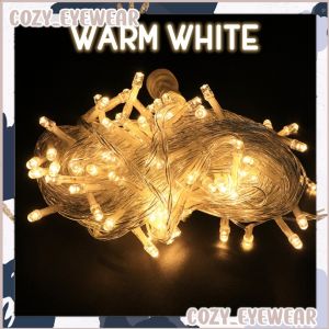 100 LED 10M (Extendable) Twinkle Starry Fairy String Festive Lighting Decoration Lamp Waterproof Decor Lights Outdoor