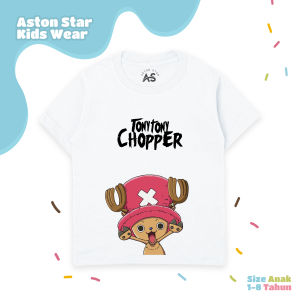 ASTONSTAR -ATASAN ANAK LUCU 1-8 TAHUN//KAOS ANAK SABLON TONNY CHOPPER//T-SHIRT LEBARAN TERMURAH//BAJU ANAK BAHAN COTTON COMBAD 30S//FASHION ANAK KEKINIAN