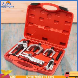 【Hospor】5pcs Ball Joint Separator with Storage Case Ball Head Remover Puller Lower Swing Arm for Service Splitter Removal Kit
