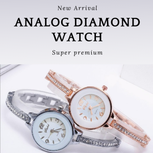 Termurah Jam Tangan Wanita Diamond Fashion Stainless Steel I31R11 Anti Air Free Box Free Bubble Mewah dan Elegan Analog Simple Remaja Korean Style kecil mungil ori terbaru