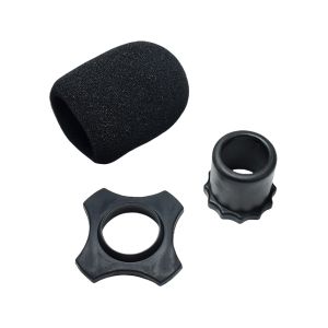Silicone Microphone Anti-roll Sleeve Mic Protection Ring Bottom Rod Sleeve Windscreen Covers