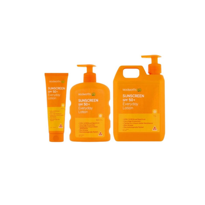 Kem chống nắng Woolworths Sunscreen SPF 50+ Everyday Lotion chống nước ...