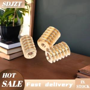 SDJZT 1PCS 0.5 Modulus 1.98mm 2.28mm  2.98mm Aperture Hole Diameter Single-head Copper Worm Gear Matching 2mm 2.3mm 3mm Shaft