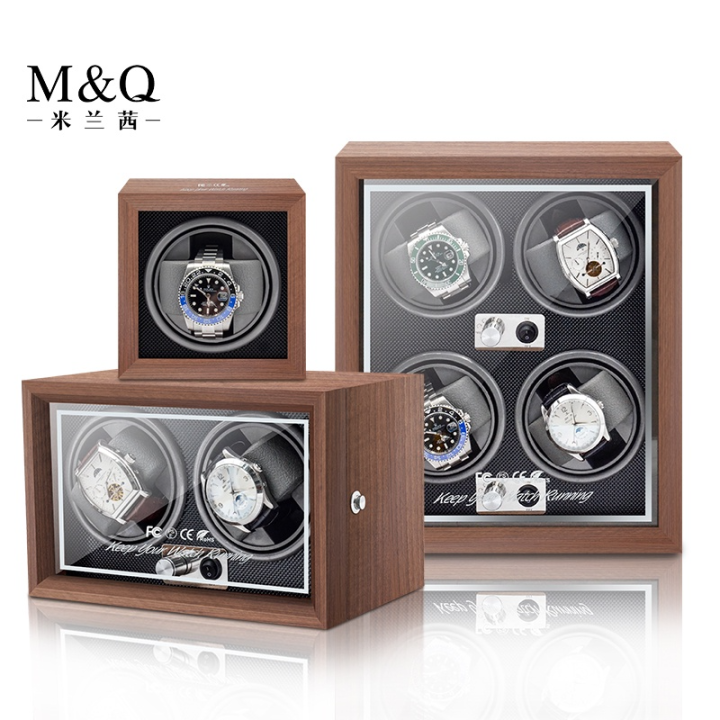 MELANCY Spot Goods Luxury Gift Brand Wood Watch Winder Box HighEnd 1 2
