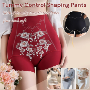 High Waist Tummy Control Shaping Pants Elastic Fabric Curve Pants Waist Trainer Body Shaper Butt Lift Slimming Underwear